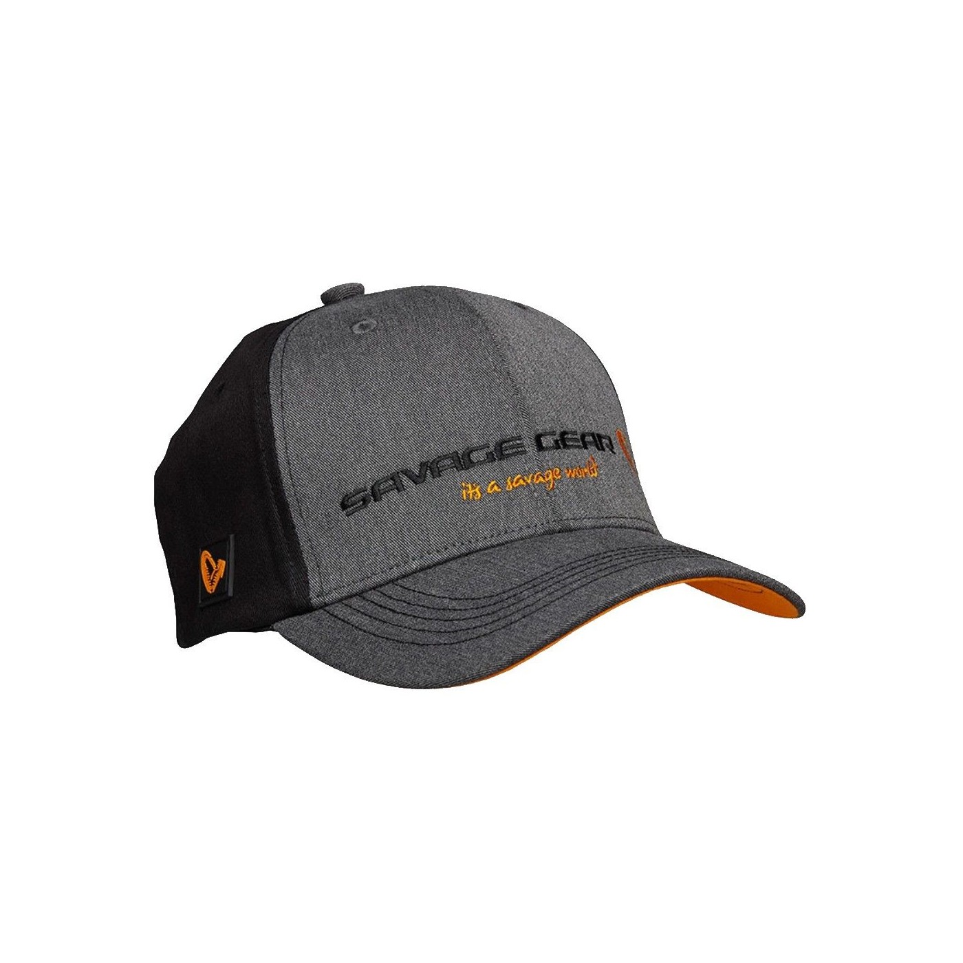 Czapka Savage Gear Strike Cap One Size Grey Melange/Black