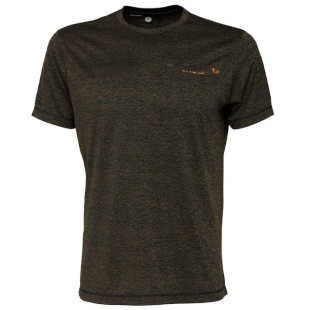 Koszulka Savage Gear Fighter Stretch T-Shirt Burnt Olive Melange