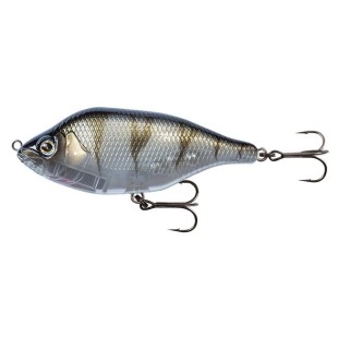 Wobler Fox Rage Hitcher Jerk & Twitch Lipless Sinking, UV Striped Shiner