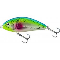 Wobler Salmo Fatso Floating 10cm/48g, Flash Trout