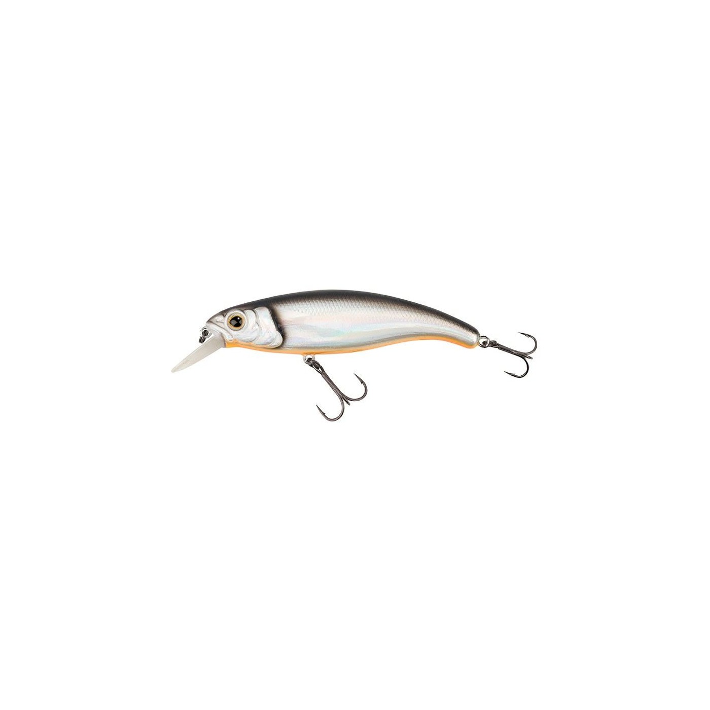 Wobler Slick Stick SR Silent 9cm/15g, UV Silver Baitfish