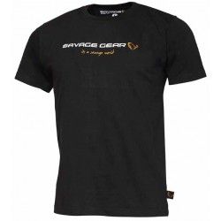 Koszulka Savage Gear Junior T-Shirt Black Ink