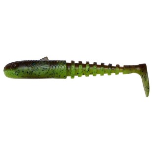 Przynęta gumowa Savage Gear Gobster Shad, Chartreuse Pumpkin