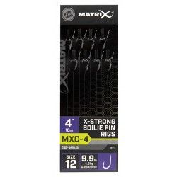 Przypon Matrix MXC-4 X-Strong Boilie Pin Rigs 10cm (8szt.)