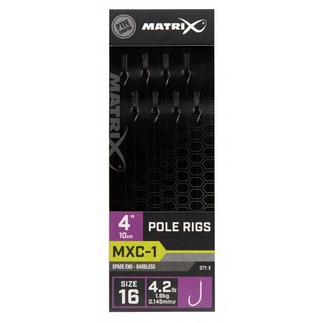 Przypon Matrix MXC-1 Pole Rigs 10cm (8szt.)