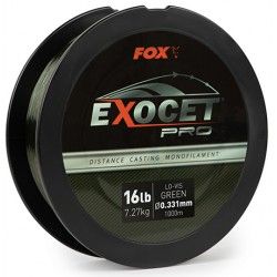 Żyłka Fox Exocet Pro Lo-Vis Green 0,331mm/1000m
