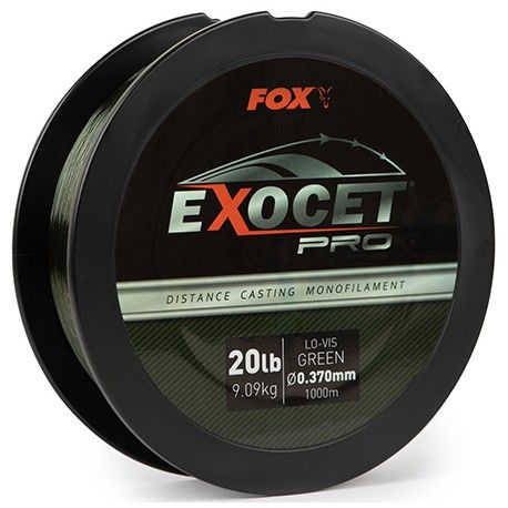 Żyłka Fox Exocet Pro Lo-Vis Green 0,370mm/1000m