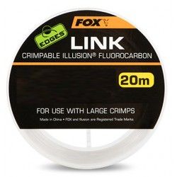 Żyłka przyponowa Fox Edges Link Crimpable Illusion Fluorocarbon 20m