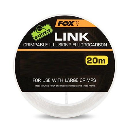 Materiał przyponowy Fox Edges Link Crimpable Illusion Fluorocarbon 20m