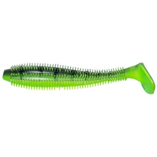 Przynęta gumowa Fox Rage Spikey Shad, UV Glow Perch