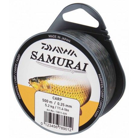Żyłka Daiwa Samurai Karp 0,25mm/500m