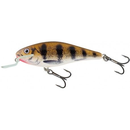 Wobler Salmo Limited Edition Executor Shallow Runner 12cm/33g, Holographic Emerald Perch