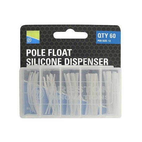 Zestaw rurek silikonowych Preston Pole Float Silicone Dispenser