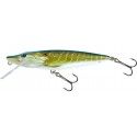 Wobler Salmo Pike Jointed Deep Runner 11cm, Real Pike - Limited Edition