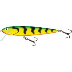 Wobler Salmo White Fish Floating 13cm, Green Tiger - Limited Edition