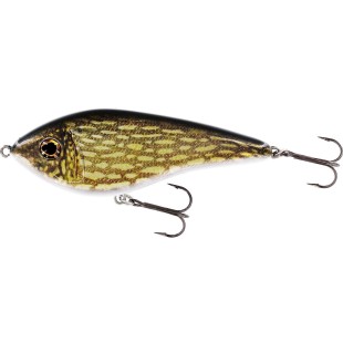 Wobler Westin Swim Glidebait Sinking, Real Pike