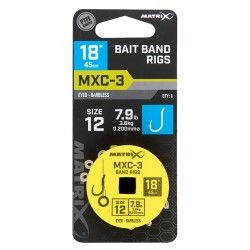 Przypon Matrix MXC-3 Bait Band Rigs 45cm (8szt.)
