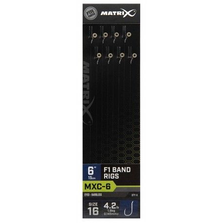 Przypon Matrix MXC-6 F1 Band Rigs 15cm (8szt.)