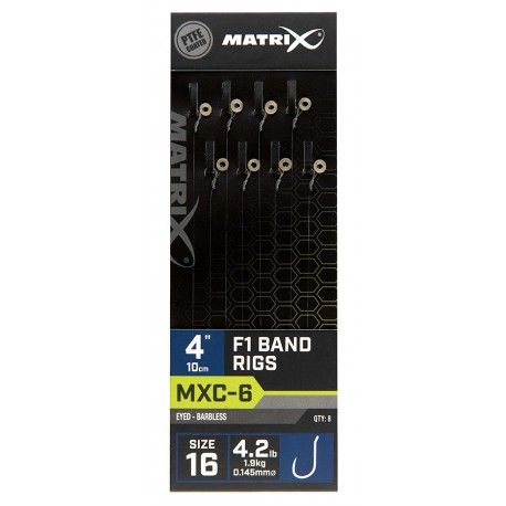 Przypon Matrix MXC-6 F1 Band Rigs 10cm (8szt.)