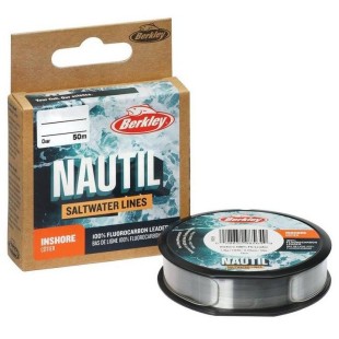 Przypon Berkley Nautil Fluorocarbon Leader 50m, Clear