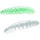 Przynęta gumowa Libra Lures Larva 000 Glow UV Green