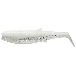 Przynęta gumowa Savage Gear Cannibal Shad, White Flash