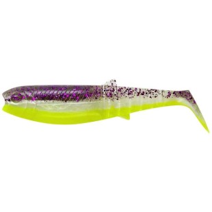 Przynęta gumowa Savage Gear Cannibal Shad, Purple Glitter Bomb