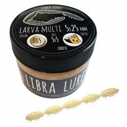 Przynęta gumowa Libra Lures Larva Multi, 005 Cheese