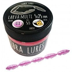 Przynęta gumowa Libra Lures Larva Multi, 018 Pink Pearl