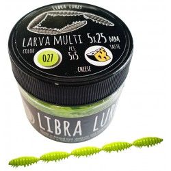 Przynęta gumowa Libra Lures Larva Multi, 027 Apple Green