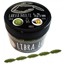 Przynęta gumowa Libra Lures Larva Multi, 031 Olive