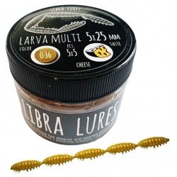 Przynęta gumowa Libra Lures Larva Multi, 036 Coffee Milk