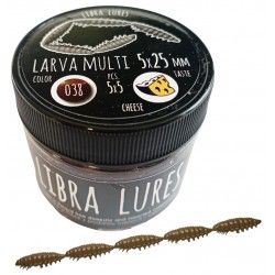 Przynęta gumowa Libra Lures Larva Multi, 038 Brown