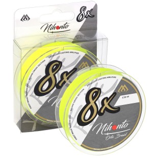 Plecionka Mikado Nihonto Octa Braid 150m, Fluo