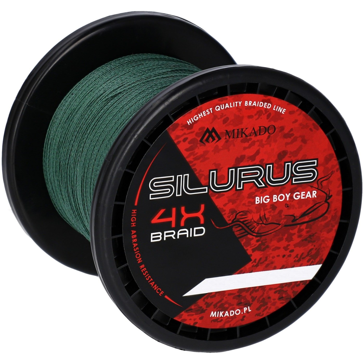 Plecionka Mikado Silurus 4X Braid 300m, Green