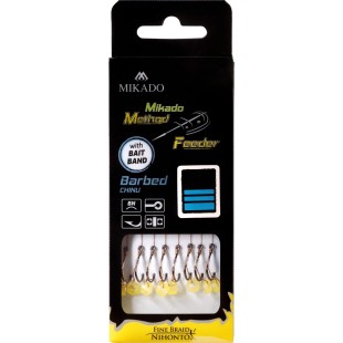 Przypon Mikado Method Feeder Rigs Bait Band 10cm (8szt.)