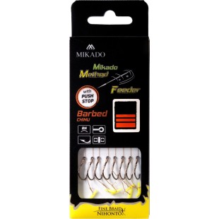 Przypon Mikado Method Feeder Rigs Push Stop 10cm (8szt.)