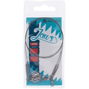 Przypon tytanowy Mikado Jaws Strong 18kg (2szt.) Przypon tytanowy Mikado Jaws Strong 18kg (2szt.)