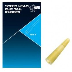 Nasadka Nash Speed Lead Clip Tail Rubber - Weed Green (8szt.)