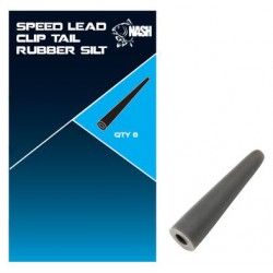 Nasadka Nash Speed Lead Clip Tail Rubber - Silt (8szt.)