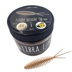 Przynęta gumowa Libra Lures Turbo Worm, 035 Pellets
