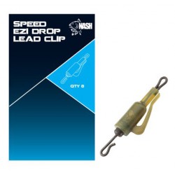 Klips Nash Speed Ezi Drop Lead Clip - Weed Green (8szt.)