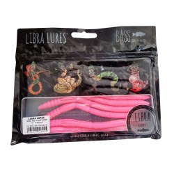 Przynęta gumowa Libra Lures Bass Fat Stick Worm 12,8cm, 017 Bubble Gum (8szt.)