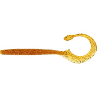 Przynęta gumowa Westin Ned Worm Curl 12cm/3g, Motoroil Pepper