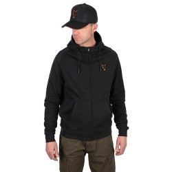 Bluza Fox Collection LW Hoody Black & Orange