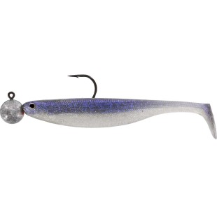 Przynęta gumowa Westin ShadTeez Slim Rigged'N Ready rozm.4/0, 10cm/7g, Sparkling Blue
