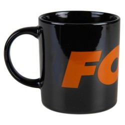 Kubek Fox Black and Orange Logo Ceramic Mug