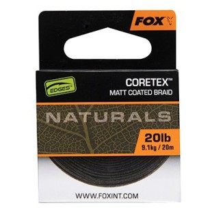Plecionka przyponowa Fox Naturals Coretex 20m Plecionka przyponowa Fox Naturals Coretex 20m