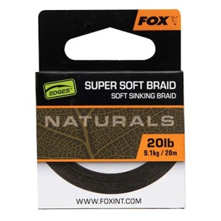 Plecionka przyponowa Fox Naturals Soft Braid Hooklength 20m