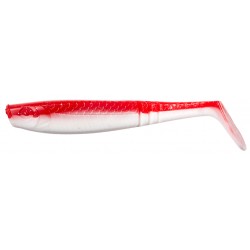 Przynęta gumowa DAM Shad Paddletail, Red/White